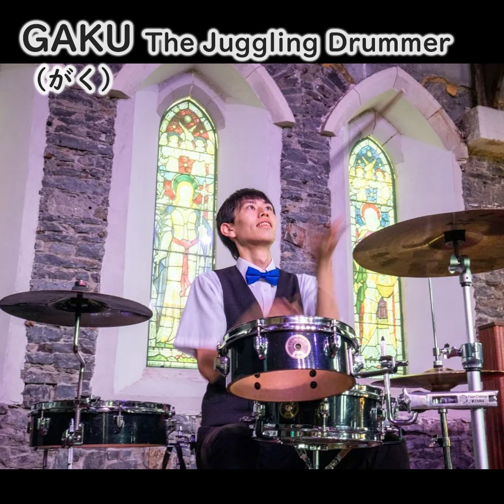 GAKU The Juggling Drummer